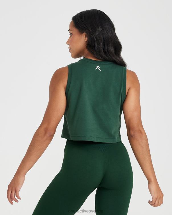 Kläder tvättad vintergrön 4B046538 grafisk jersey tank Oner Active