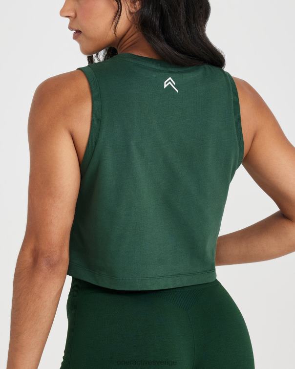 Kläder tvättad vintergrön 4B046538 grafisk jersey tank Oner Active