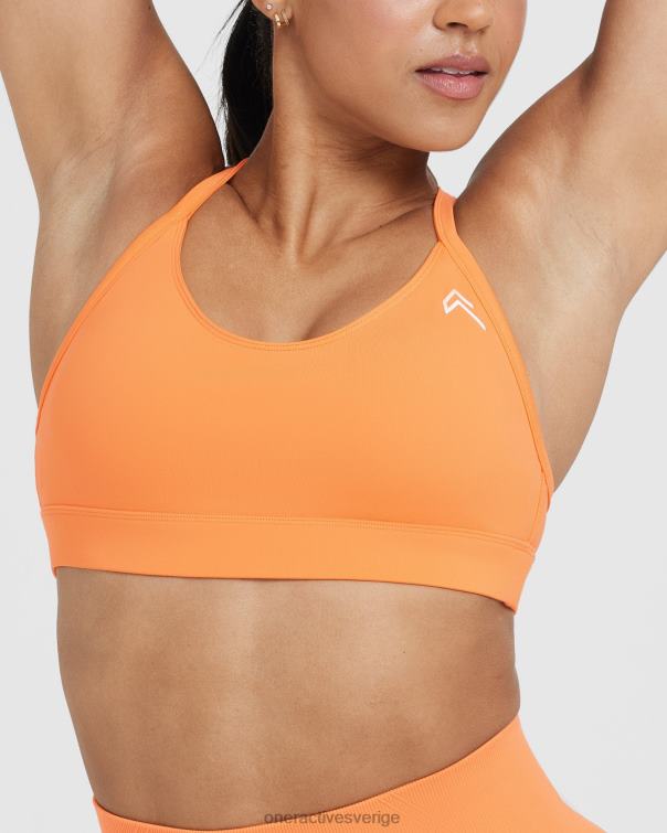 Kläder aprikos apelsin 4B046122 vardagssport-bh 1 Oner Active