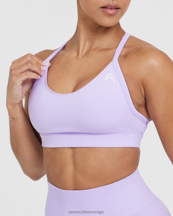 Kläder lavendel lila 4B046131 vardagssport-bh 2 Oner Active