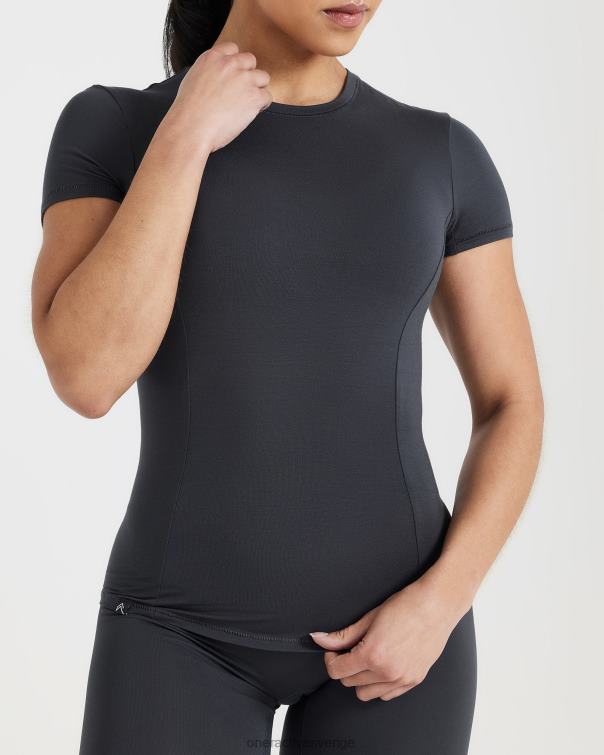 Kläder kol 4B046405 mjuk mjuk kortärmad t-shirt Oner Active