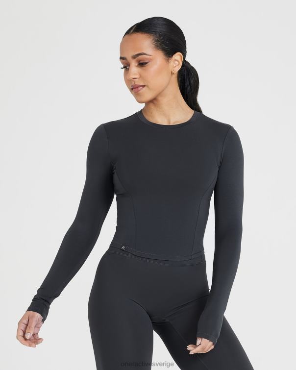 Kläder kol 4B046406 mjuk mjuk mellanlångärmad topp Oner Active