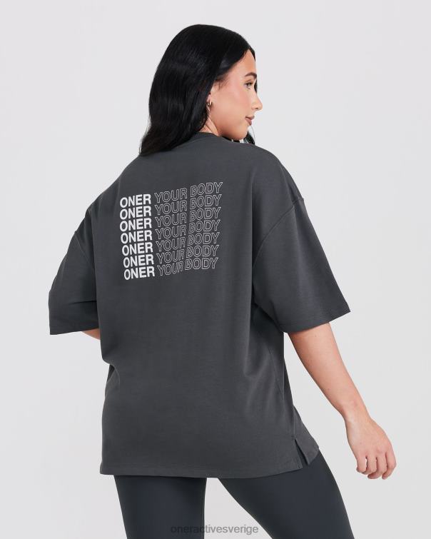 Kläder kol 4B046507 oyb grafisk unisex t-shirt Oner Active