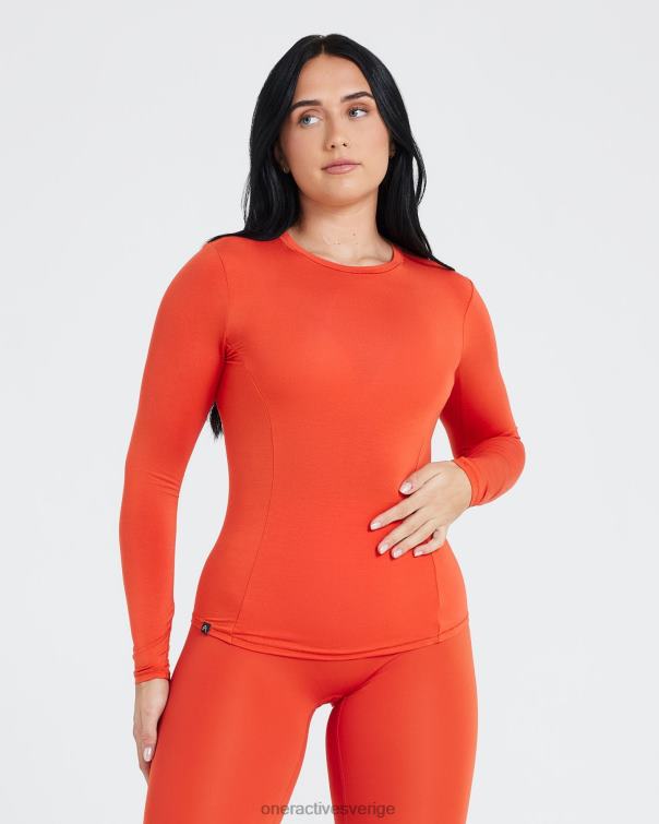 Kläder krydda 4B046513 mjuk mjuk långärmad topp Oner Active