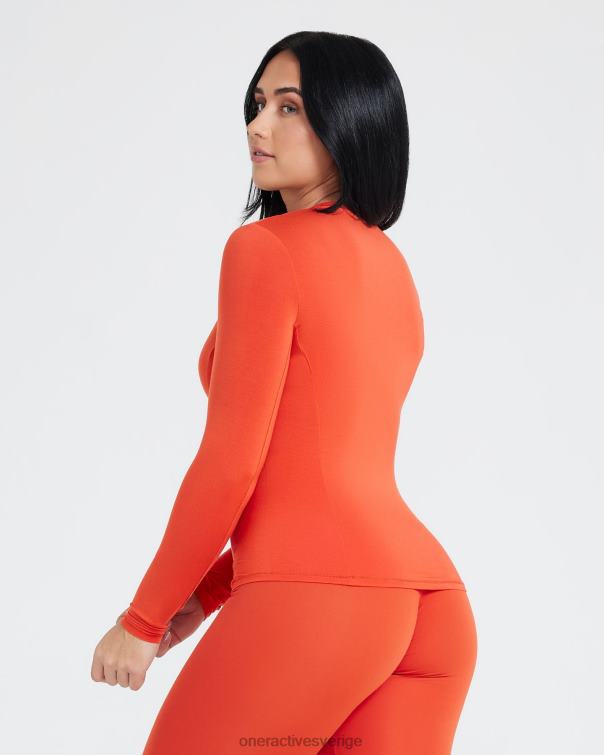 Kläder krydda 4B046513 mjuk mjuk långärmad topp Oner Active