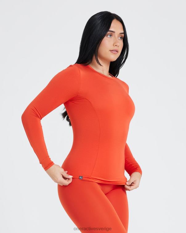 Kläder krydda 4B046513 mjuk mjuk långärmad topp Oner Active