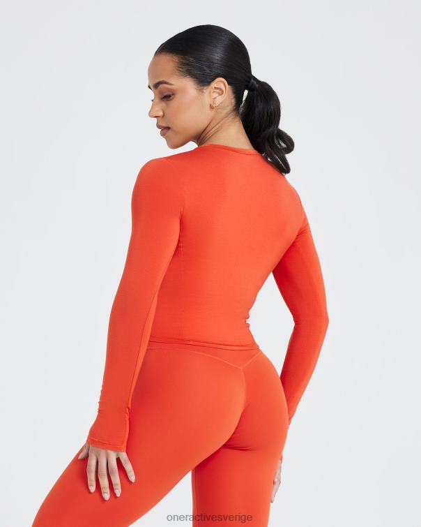 Kläder krydda 4B046514 mjuk mjuk mellanlångärmad topp Oner Active