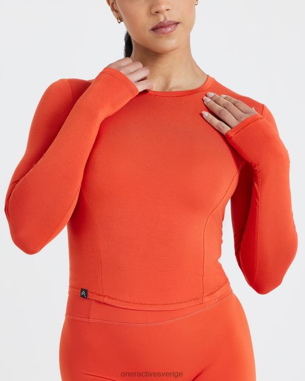 Kläder krydda 4B046514 mjuk mjuk mellanlångärmad topp Oner Active