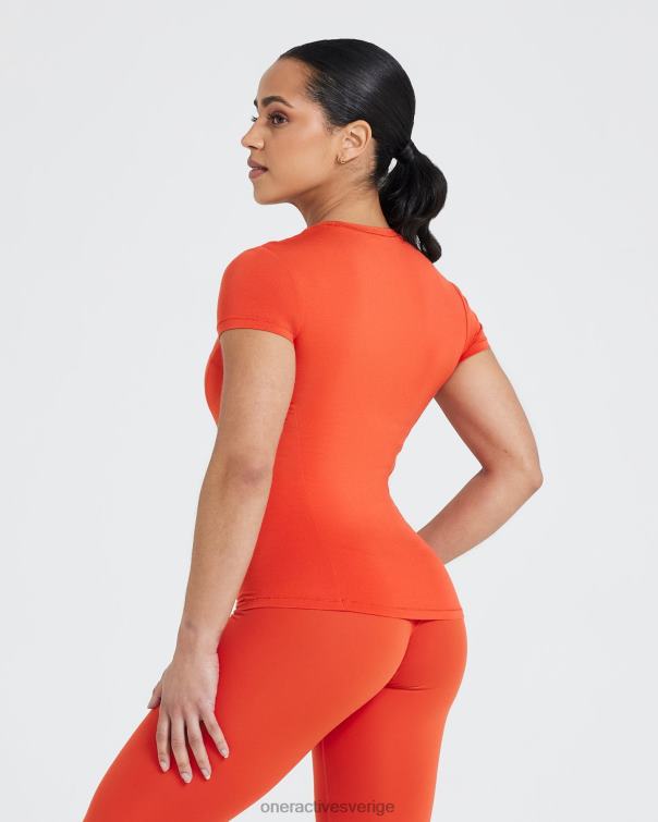 Kläder krydda 4B046515 mjuk mjuk kortärmad t-shirt Oner Active