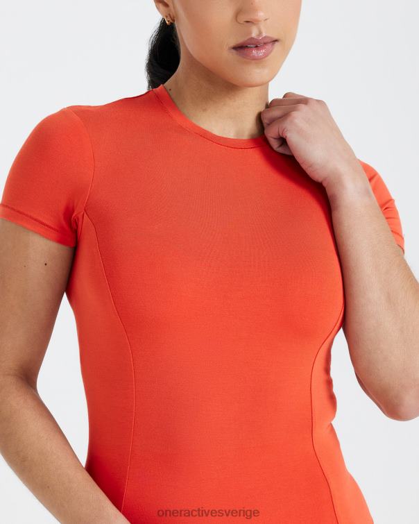 Kläder krydda 4B046515 mjuk mjuk kortärmad t-shirt Oner Active