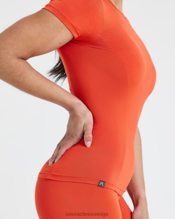 Kläder krydda 4B046515 mjuk mjuk kortärmad t-shirt Oner Active