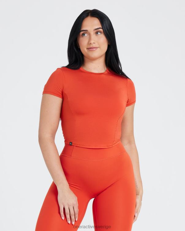 Kläder krydda 4B046516 mjuk mjuk t-shirt med mitten av kort ärm Oner Active