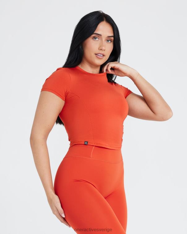 Kläder krydda 4B046516 mjuk mjuk t-shirt med mitten av kort ärm Oner Active