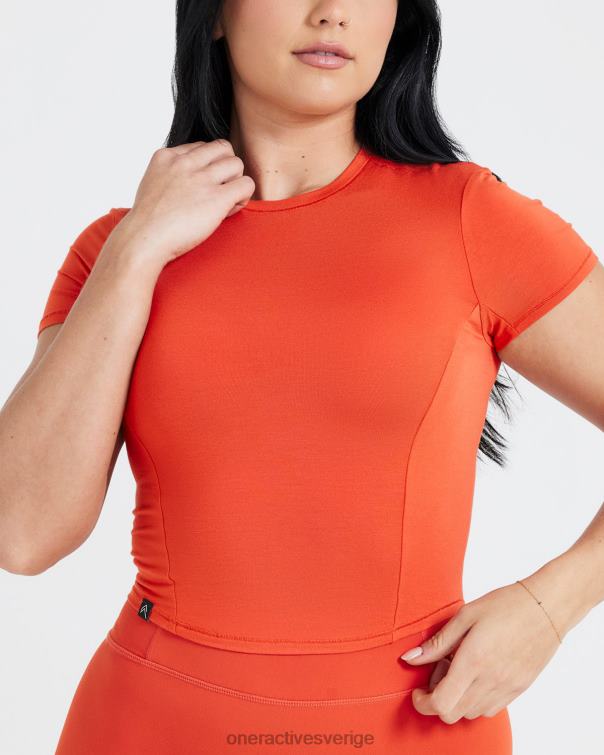 Kläder krydda 4B046516 mjuk mjuk t-shirt med mitten av kort ärm Oner Active