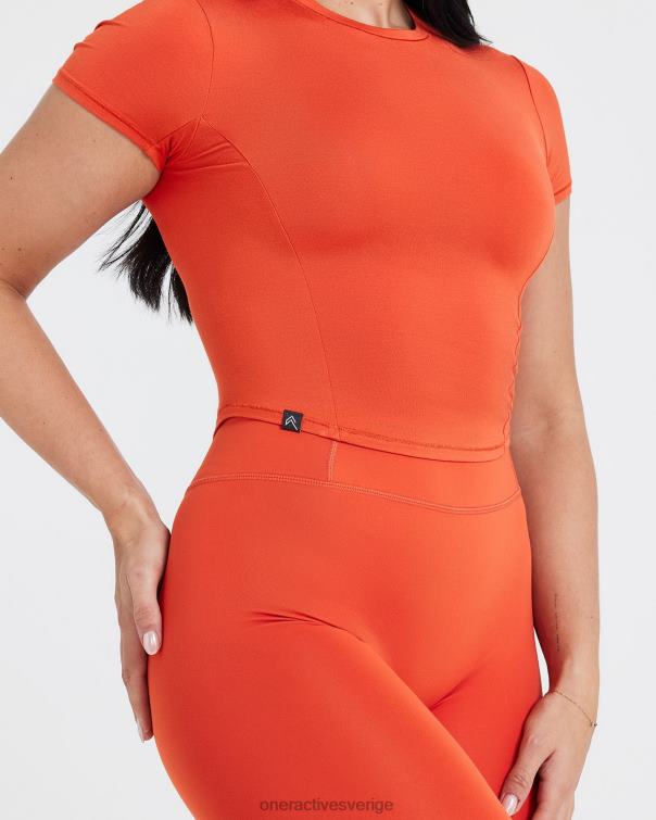 Kläder krydda 4B046516 mjuk mjuk t-shirt med mitten av kort ärm Oner Active