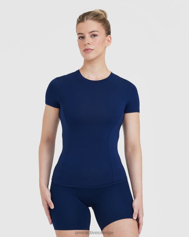 Kläder midnatt 4B046388 mjuk mjuk kortärmad t-shirt Oner Active