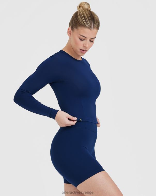 Kläder midnatt 4B046432 mjuk mjuk mellanlångärmad topp Oner Active