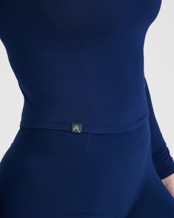 Kläder midnatt 4B046432 mjuk mjuk mellanlångärmad topp Oner Active