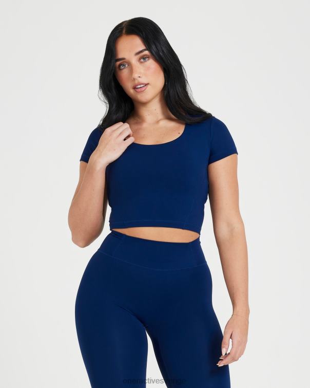 Kläder midnatt 4B046467 tidlös t-shirt med kort ärm Oner Active