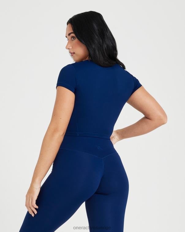 Kläder midnatt 4B046467 tidlös t-shirt med kort ärm Oner Active