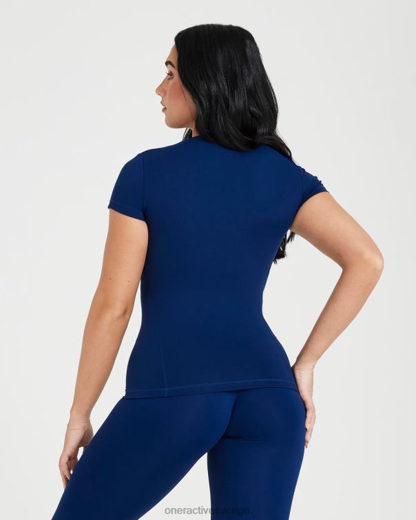 Kläder midnatt 4B046524 tidlös kortärmad t-shirt Oner Active