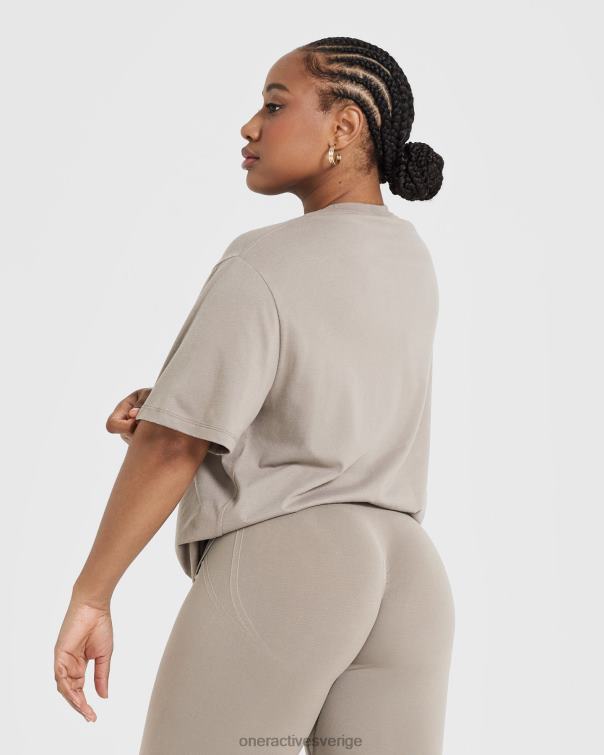 Kläder minky 4B046500 klassisk varsity oversized lätt t-shirt Oner Active