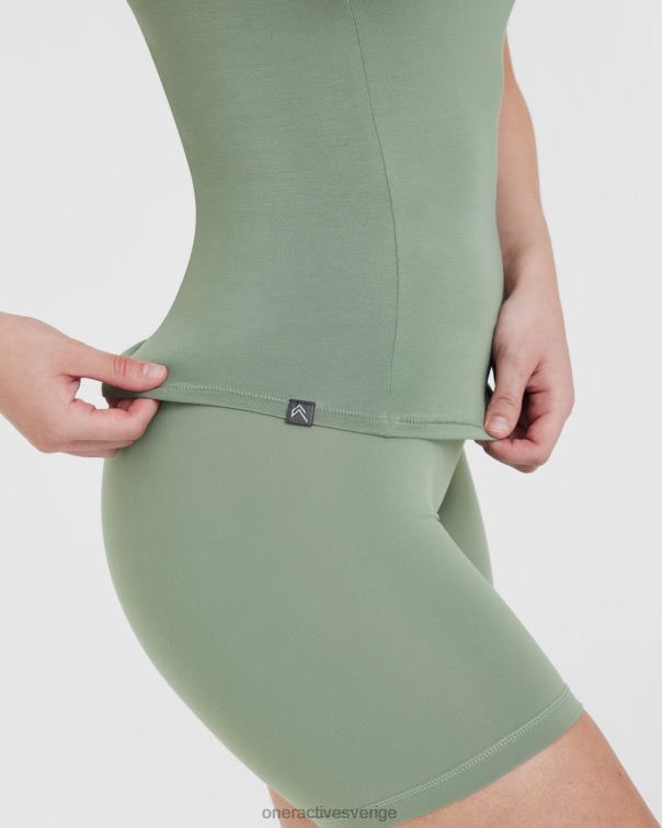 Kläder salvia 4B046395 mjuk mjuk kortärmad t-shirt Oner Active