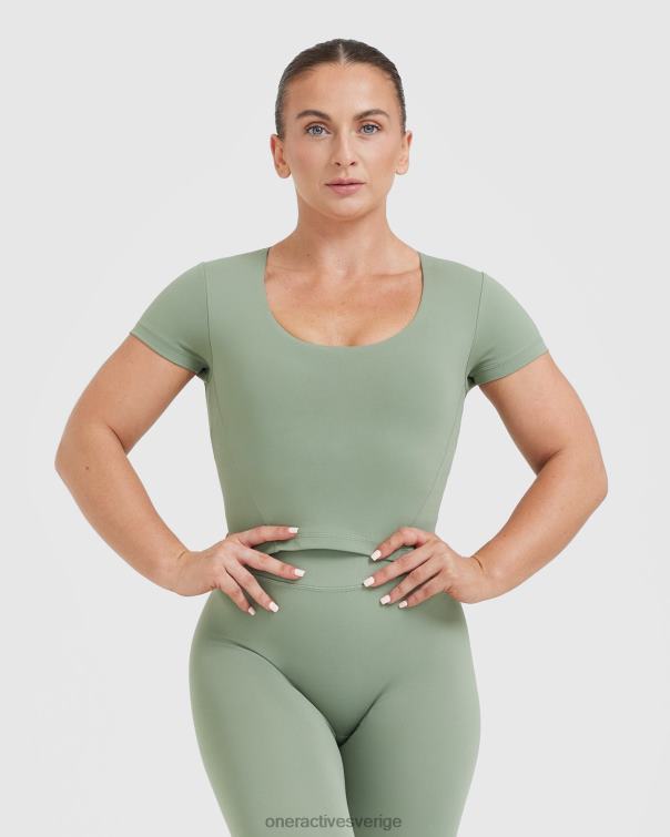 Kläder salvia 4B046420 tidlös t-shirt med kort ärm Oner Active