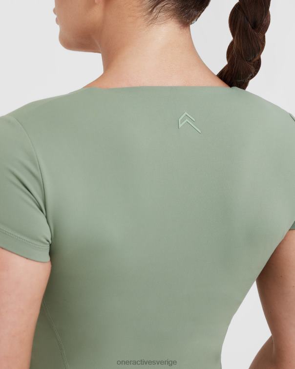 Kläder salvia 4B046420 tidlös t-shirt med kort ärm Oner Active