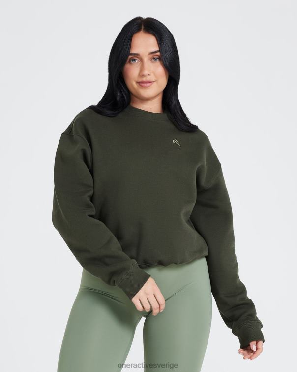 Kläder kaki 4B046605 oversized sweatshirt hela dagen Oner Active