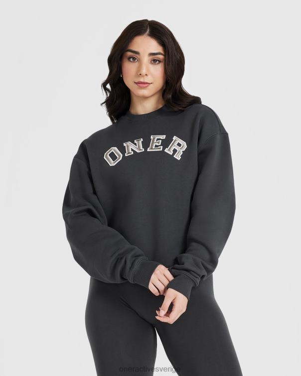 Kläder kol 4B046585 varsity oversized sweatshirt hela dagen Oner Active