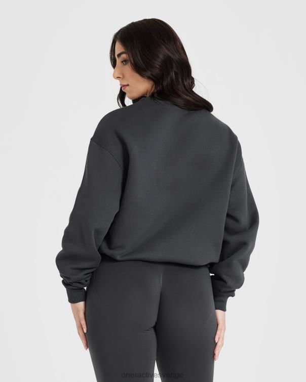 Kläder kol 4B046585 varsity oversized sweatshirt hela dagen Oner Active