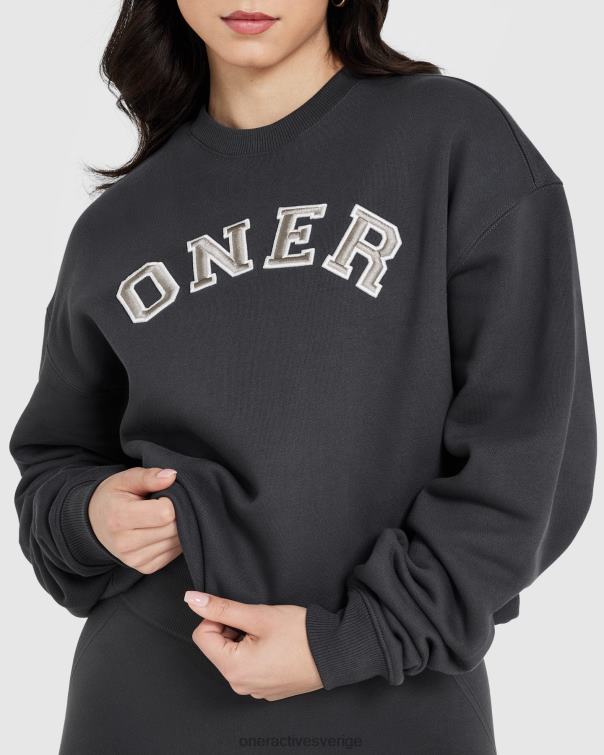 Kläder kol 4B046585 varsity oversized sweatshirt hela dagen Oner Active