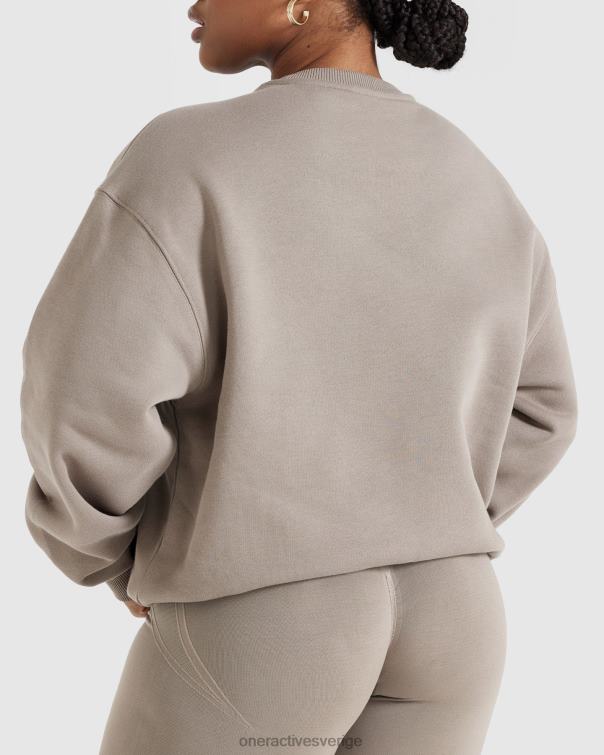 Kläder minky 4B046584 varsity oversized sweatshirt hela dagen Oner Active