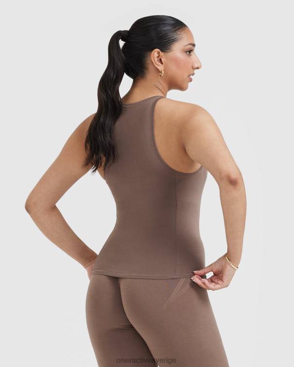 Kläder kall brun 4B046382 mjuk mjuk väst Oner Active