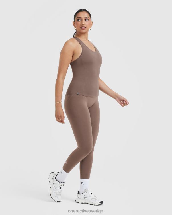 Kläder kall brun 4B046382 mjuk mjuk väst Oner Active