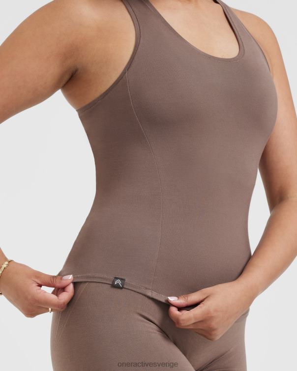 Kläder kall brun 4B046382 mjuk mjuk väst Oner Active