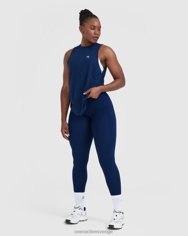 Kläder midnattsblå 4B046373 gå till muskelväst Oner Active