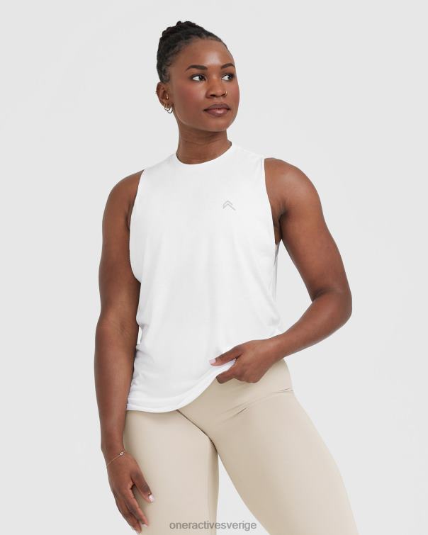 Kläder vit 4B046375 gå till muskelväst Oner Active