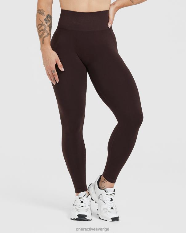 Kläder 70% kakao 4B04612 lätta sömlösa leggings 1 Oner Active