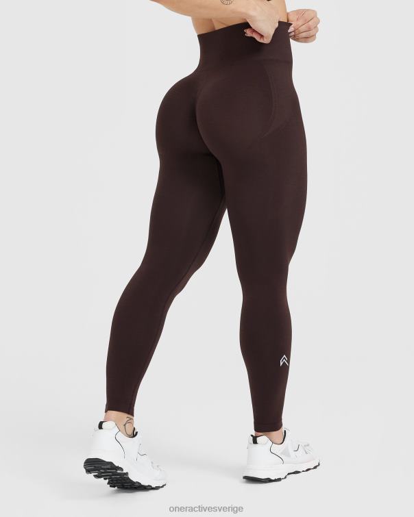 Kläder 70% kakao 4B04612 lätta sömlösa leggings 1 Oner Active