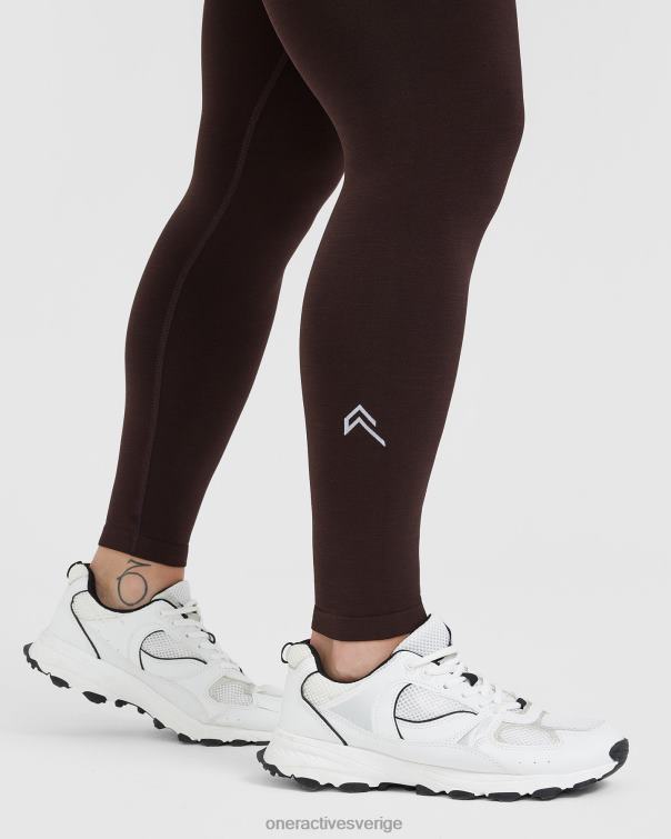 Kläder 70% kakao 4B04612 lätta sömlösa leggings 1 Oner Active