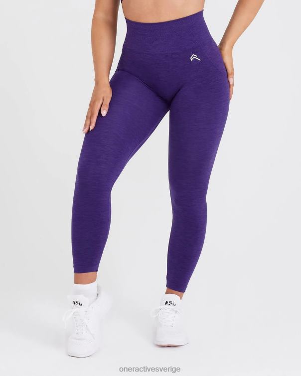 Kläder ametist 4B04641 enkel sömlös leggings 3 Oner Active