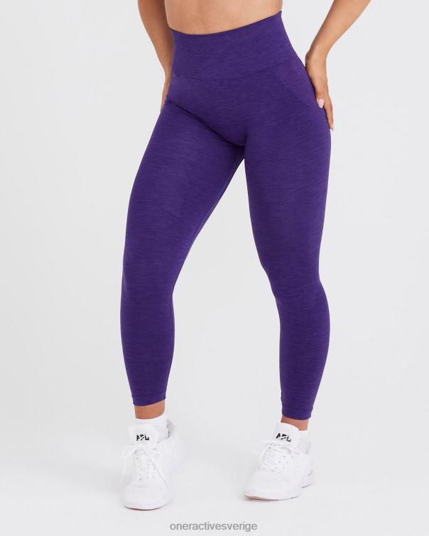 Kläder ametist 4B04646 enkel sömlös leggings 3 Oner Active