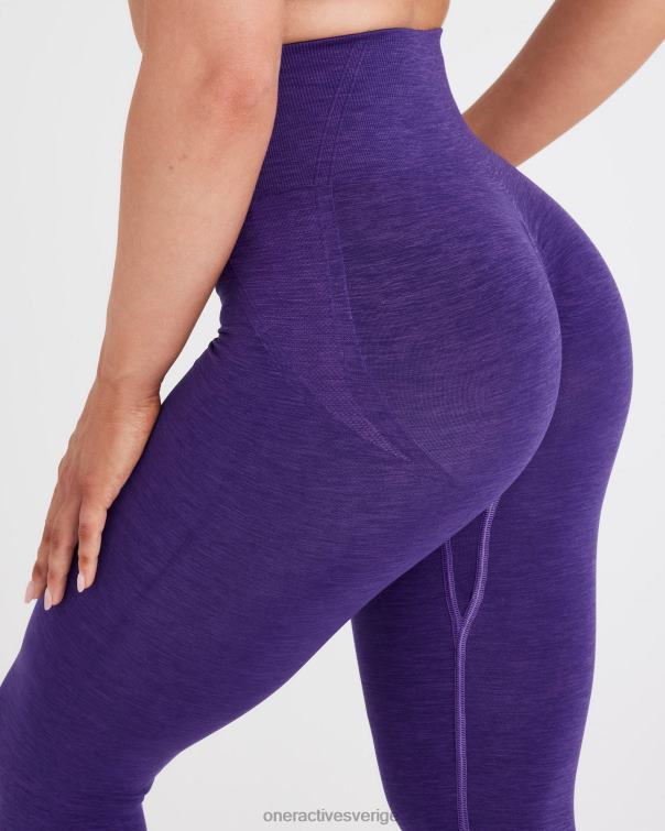 Kläder ametist 4B04646 enkel sömlös leggings 3 Oner Active