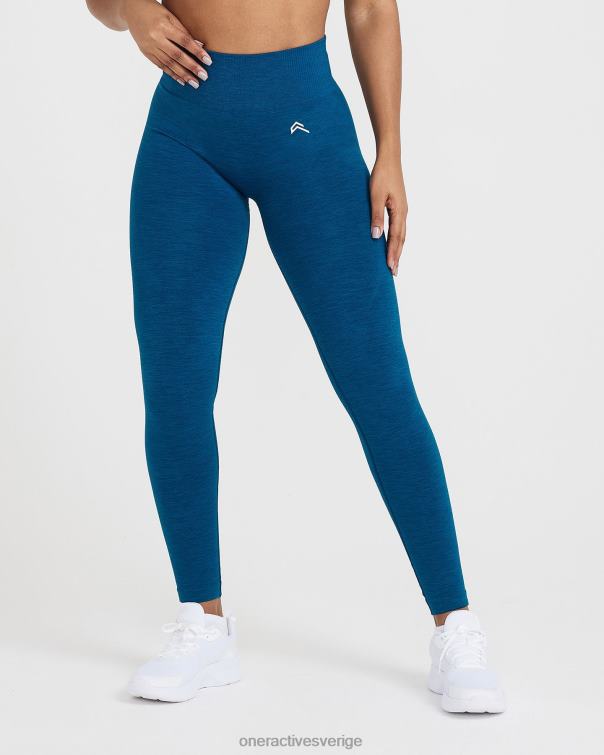 Kläder bensin blå märgel 4B04652 klassiska sömlösa 2.0 leggings Oner Active