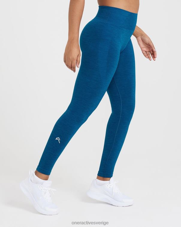 Kläder bensin blå märgel 4B04652 klassiska sömlösa 2.0 leggings Oner Active