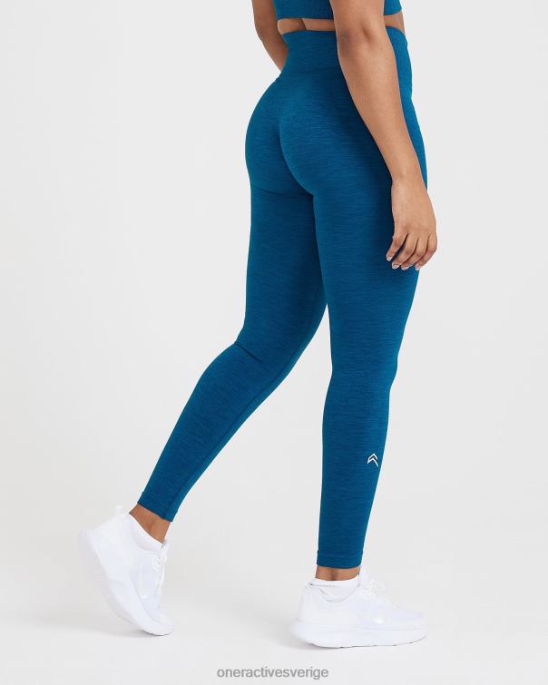 Kläder bensin blå märgel 4B04652 klassiska sömlösa 2.0 leggings Oner Active