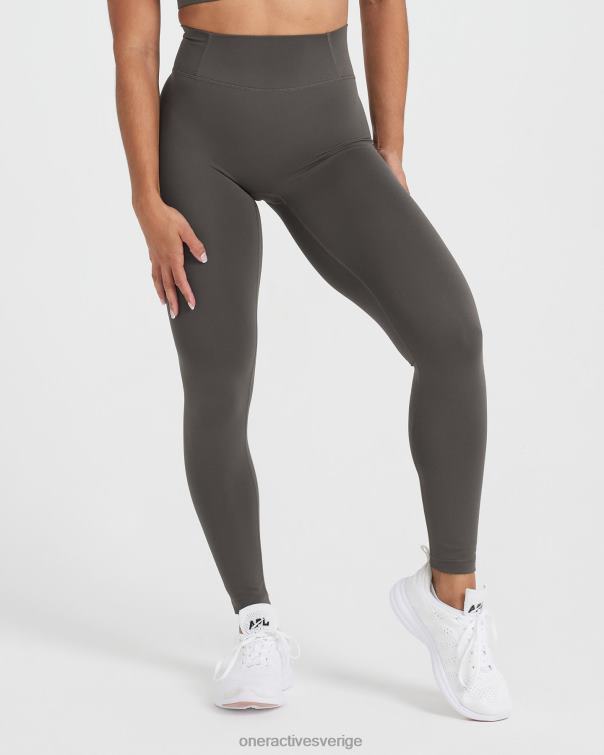 Kläder djup taupe 4B04636 tidlösa leggings Oner Active