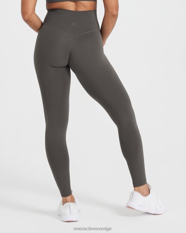 Kläder djup taupe 4B04636 tidlösa leggings Oner Active